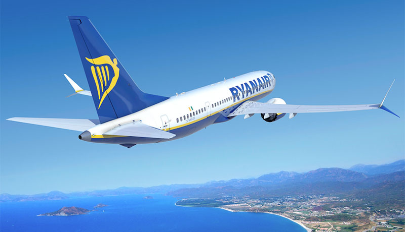 Ryanair la mayor de domésticos de su historia